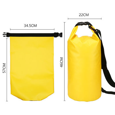 حقيبة التخييم المقاومة للماء العائمة لفة أعلى 5 لتر 10 لتر 20 لتر حقيبة جافة للأنشطة في الهواء الطلق