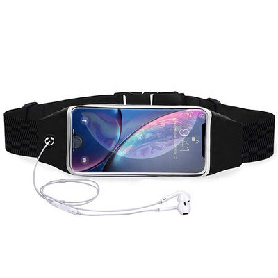 حقيبة تشغيل مريحة من الليكرا مزودة بحزام إضاءة تعمل باللمس للهاتف من أجل Athleta