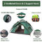خيمة منبثقة فورية للتخييم ، 3-4 أشخاص خيمة تخييم أوتوماتيكية 60 ثانية
