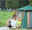 خيمة تخييم سريعة أوتوماتيكية منبثقة في الهواء الطلق رياضية عائلية 3-4 أشخاص