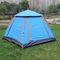 خيمة عائلية للسفر والمشي لمسافات طويلة خيمة عائلية أوتوماتيكية 3-4 شخص 1500 ملم مقاومة للماء