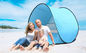 UPF 50+ Beach Sunscreen Tent Easy Pop Up 1-2 شخص يندبروف