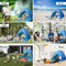 Sunscreen SPF 50+ Pop Up Tent Beach Shelter غرفة نوم واحدة لثلاثة مواسم