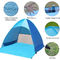 YEFFO ODM Beach Sunscreen Tent Fiberglass Rod Easy Camp Pop Up Beach Shelter