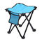 كرسي شاطئ للتخييم قابل للطي على شكل مربع 0.5 كجم مقاعد صغيرة محمولة قابلة للطي