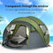 خيمة تخييم فورية سهلة الإعداد في الهواء الطلق ، خيمة منبثقة للمشي لمسافات طويلة 3-4 أشخاص